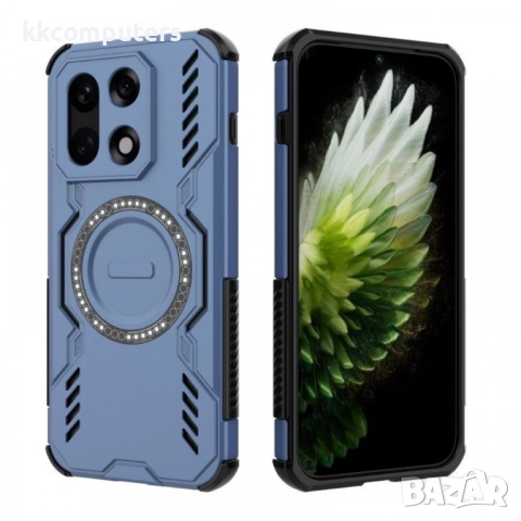 WANLONFENG Магнитен калъф за OnePlus 15 5G- PC + TPU, MagSafe, Вкл. 2 бр. Стъклени Протектора, 4 Цвя, снимка 3 - Калъфи, кейсове - 52623327