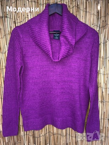 Плетен пуловер, снимка 1 - Блузи с дълъг ръкав и пуловери - 43425468