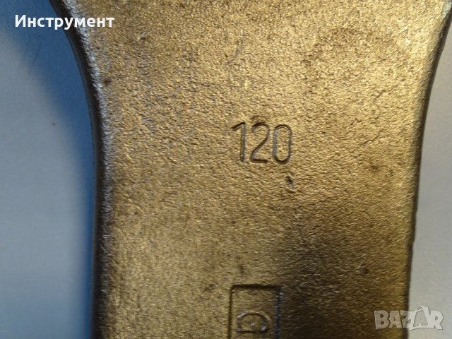 Ключ гаечен ударен едностранен Gedore B04327-120mm Metric Open Ended Slogging Spаnner, снимка 4 - Ключове - 43240248