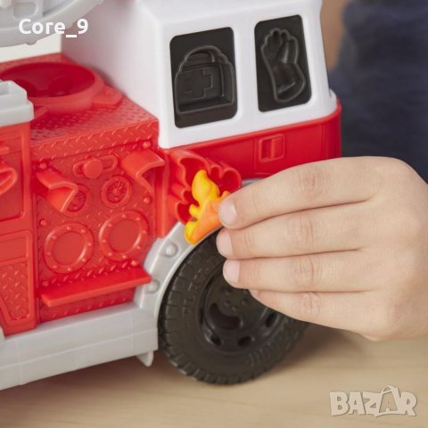 Play doh Пожарен камион, снимка 9 - Образователни игри - 38038266