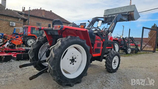 Японски трактор Yanmar FX235D с челен товарач, 23.5 кс, 4x4, АграБГ Джолев , снимка 3 - Селскостопанска техника - 48124577