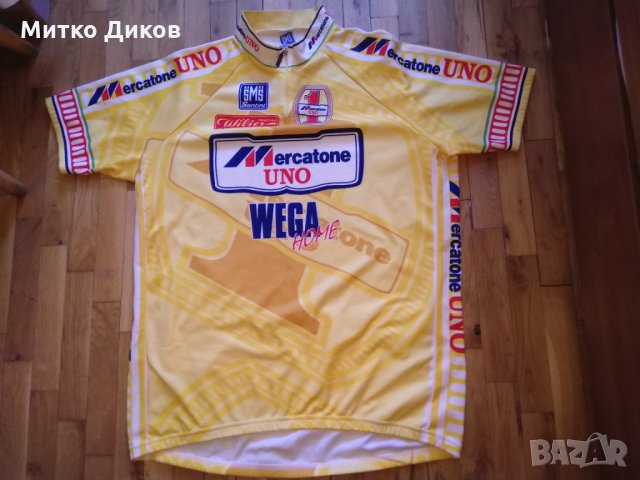 СМС Сантини Меркатоне Уно-колездачна тениска размер ХЛ, снимка 1 - Велосипеди - 33493770