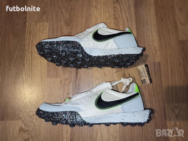 Найк Дамски маратонки женски обувки Nike Waffle Racer Crater Trainers 36.5, снимка 3 - Маратонки - 36721420