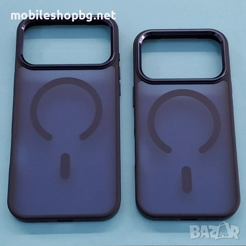 iPhone 17 Pro /17 Pro Max кръб MagSafe тъмно син мат