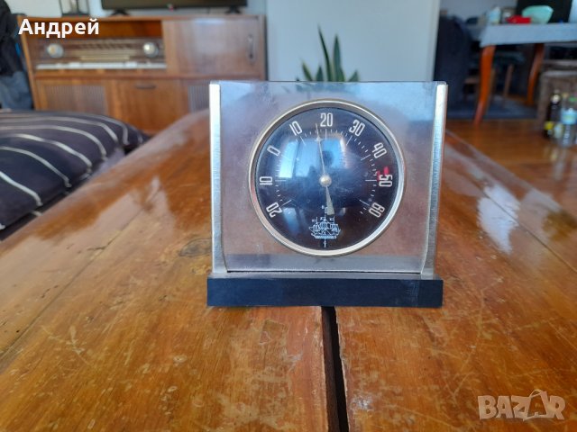 Стар механичен термометър #4, снимка 1 - Антикварни и старинни предмети - 38481263