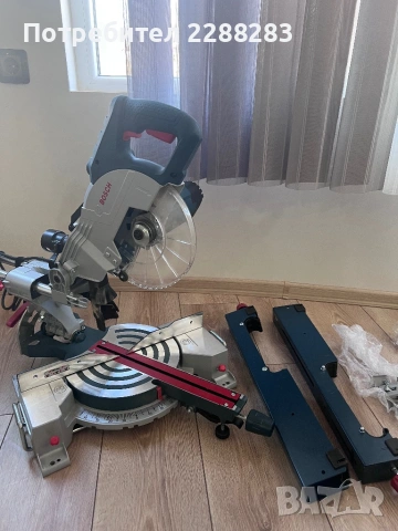 Пендула Bosch GCM 800 SJ- 216мм, снимка 10 - Триони и циркуляри - 53571070