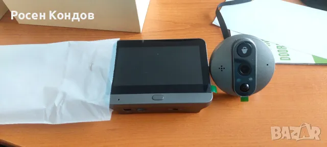 Смарт шпионка TUYA с 4,3 inch цветен Full HD монитор, снимка 2 - Комплекти за видеонаблюдение - 48223136