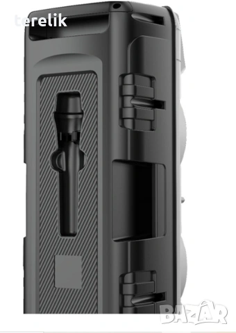 § Нова ZQS 8210 2х8 120W 6500mah 2 микрофона ПРЕНОСИМА КАРАОКЕ КОЛОНА, снимка 16 - Аудиосистеми - 53163698