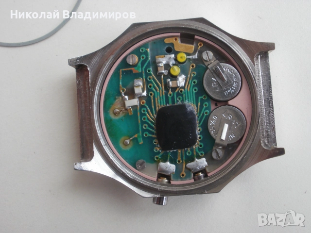 Часовник Правец рядък мъжки ръчен български часовник Булетроник Buletronic, снимка 6 - Мъжки - 52953339