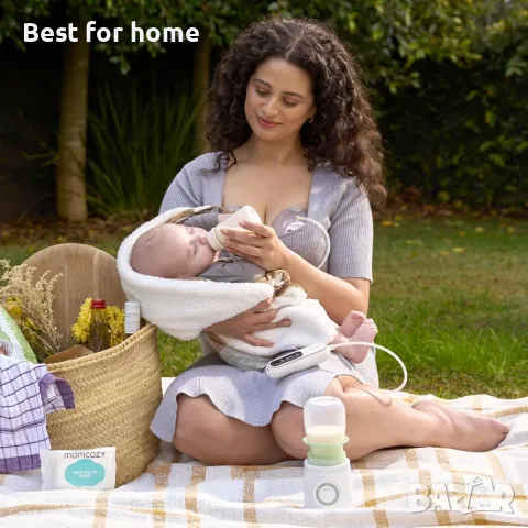 Momcozy MW03 Нагревател за бебешки бутилки- акумулаторен, преносим, универсален, снимка 7 - Други - 48352191