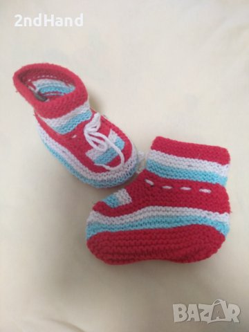 Бебешки терлици ръчно плетиво, снимка 6 - Други - 35351181