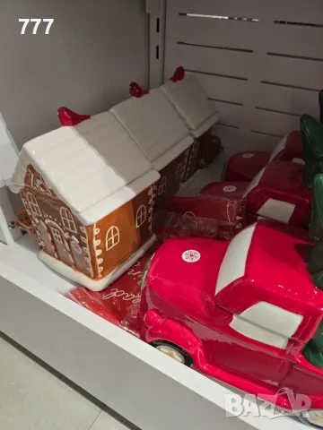 коледни керамични бурканчета кутии, снимка 3 - Декорация за дома - 48361584