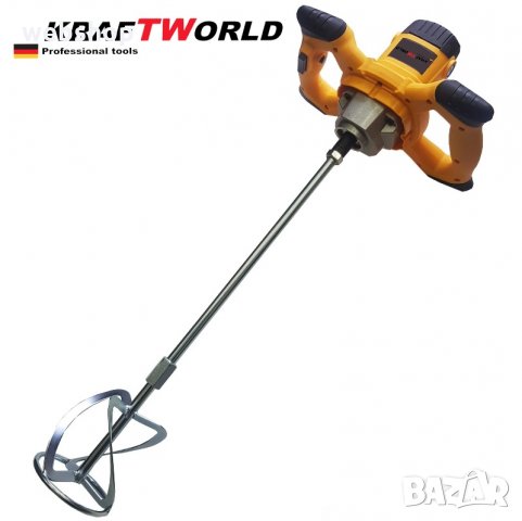 Строителна Бъркалка за бетон/лепило  Kraftworld 2400W/ ГАРАНЦИЯ 2г.