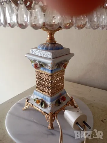 Барокова настолна лампа, снимка 3 - Настолни лампи - 43202923