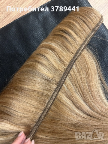 Нова коса от естествен косъм – плътна, мека и с естествен блясък!, снимка 9 - Аксесоари за коса - 52345539