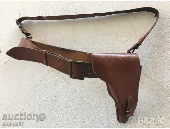 Кобур с колан за Парабелум ВСВ, снимка 7 - Бойно оръжие - 26278263