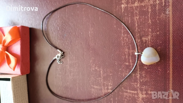 Комплект - висулки и гривна от Ахат, снимка 3 - Бижутерийни комплекти - 53292571