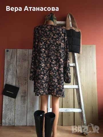 🥾👜🧡Ефирна разкроена рокля💄хл/2 хл☑️, снимка 2 - Рокли - 43593029