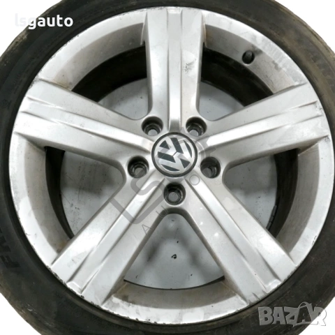 Алуминиеви джанти 5x112 с гуми R17 Volkswagen Passat (B7) 2010-2014 ID: 156957, снимка 5 - Гуми и джанти - 53149197