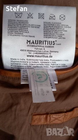 Мъжко кожено яке, снимка 10 - Якета - 40067061