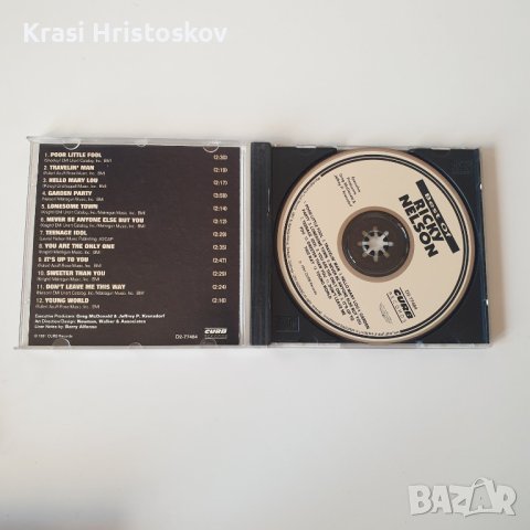 Best Of Ricky Nelson cd, снимка 2 - CD дискове - 43481402