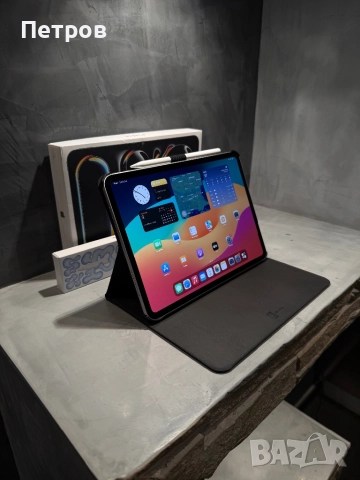КАТО ЧИСТО НОВ Ipad Pro M4 11” + Apple Pencil Pro, снимка 10 - Таблети - 52965698