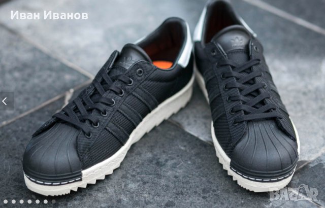 маратонки  ADIDAS SUPERSTAR 80S CORDURA  номер 37-38, снимка 8 - Маратонки - 40488368