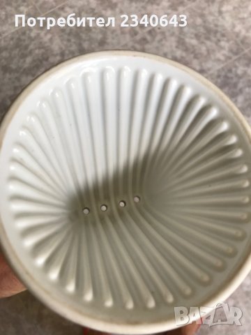 Прекраснa уникална   порцеланова чаша за филтриране на кафе „Kafino”