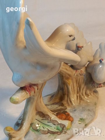 Порцеланова фигурка гълъби 20/2, снимка 3 - Колекции - 40490032