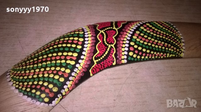 бумеранг-ретро колекция 40х6см-внос швеицария, снимка 2 - Колекции - 27405731