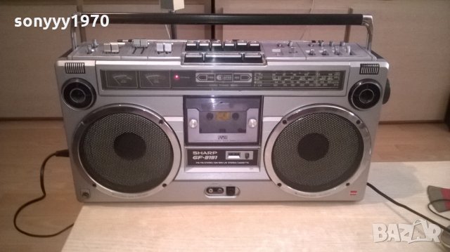 *sharp-OLD BIG SHARP-колекционерска машина-внос швеицария, снимка 6 - Радиокасетофони, транзистори - 26324692