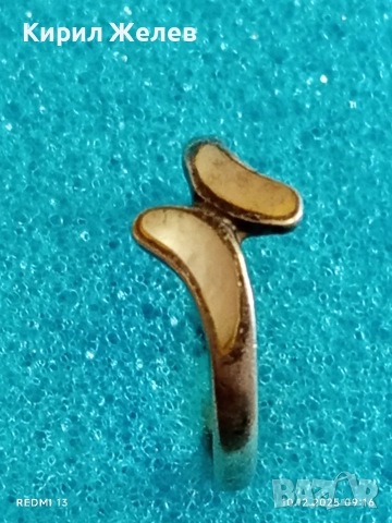 Артистичен арт нуво стил сребърен пръстен стилен 18171, снимка 4 - Пръстени - 52717655