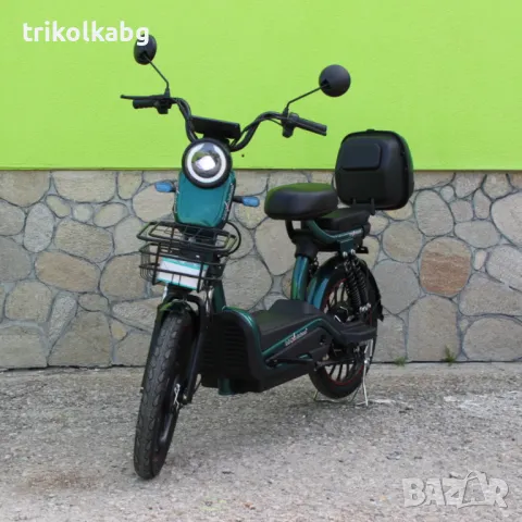 Електрически двуместен скутер – велосипед със 20″ гуми, 1200W, 60V/20Ah, снимка 2 - Мотоциклети и мототехника - 50047005