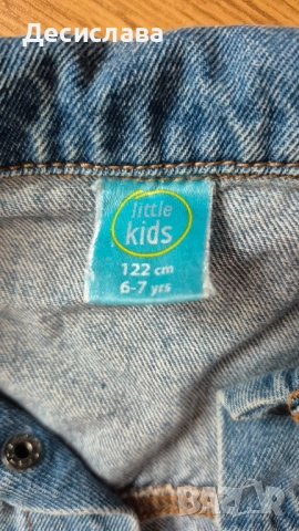 Дънково яке за момче, 6-7год., снимка 5 - Детски якета и елеци - 52352841