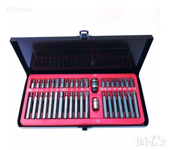 Професионален комплект накраиници KraftRoyal 41 части, снимка 4 - Други стоки за дома - 52861467