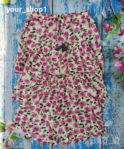 Дамски къси панталонки цветчета, снимка 2 - Къси панталони и бермуди - 30600706