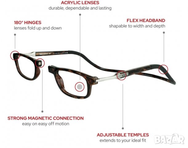 Оригинални очила - Clic, снимка 17 - Слънчеви и диоптрични очила - 37907917