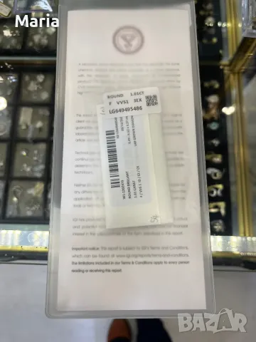 Чисто нови обеци от бяло злато и мойсанит, снимка 16 - Обеци - 47676403