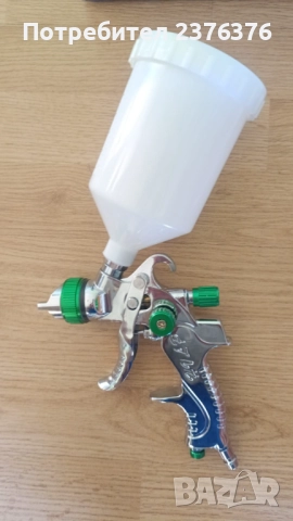 Пистолет за боя HVLP с дюза 1.4 мм, снимка 3 - Други инструменти - 51834320