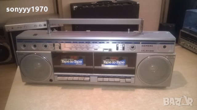 SIEMENS CLUB RM-818, снимка 5 - Радиокасетофони, транзистори - 26746575