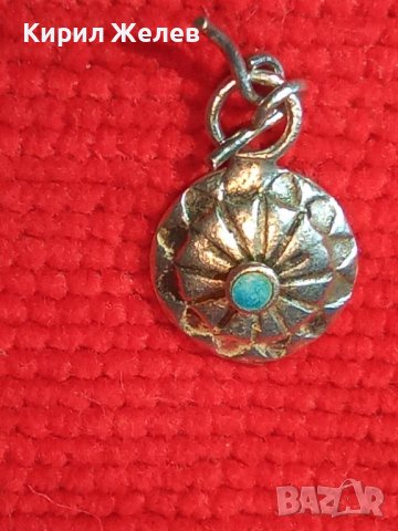 СТАРИННА ВЪЗРОЖДЕНСКА ТЮРКОАЗЕНА СРЕБЪРНА ВИСУЛКА НАКИТ УКРАШЕНИЕ РЪЧНА ИЗРАБОТКА 40056, снимка 2 - Антикварни и старинни предмети - 42486679