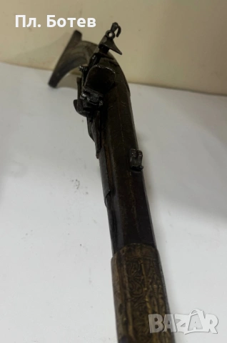 Стара кремъчна пушка Арнаутка, снимка 16 - Антикварни и старинни предмети - 53155941