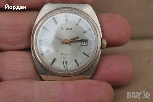 Мъжки часовник ''Слава'' 21 камъка, снимка 6 - Мъжки - 43240783