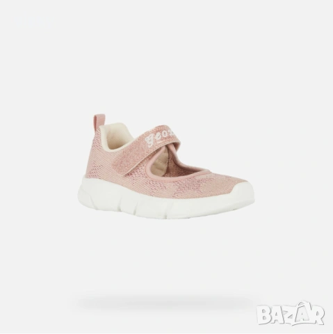 Анатомични блестящи пантофи / обувки Geox, размер 27, снимка 2 - Детски обувки - 53336760