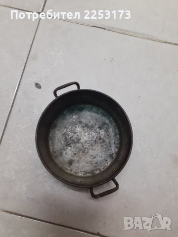 Малка медна тенджерка, снимка 2 - Декорация за дома - 43746273