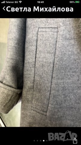 Дамско елегантно палто, снимка 4 - Палта, манта - 27726571