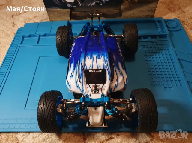 RC Бъги WLtoys A959 50km/h  1/18 4WD с модификации , снимка 3 - Коли, камиони, мотори, писти - 49963915