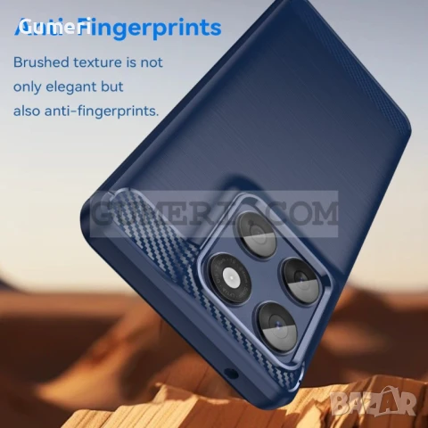  Motorola Edge 60 5G  Противоударен Силиконов Гръб - Карбон, снимка 5 - Калъфи, кейсове - 50504994