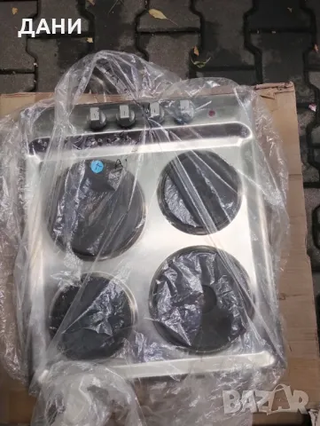 Кухненски плот с четири котлона Zanussi Инокс, снимка 2 - Котлони - 50420831