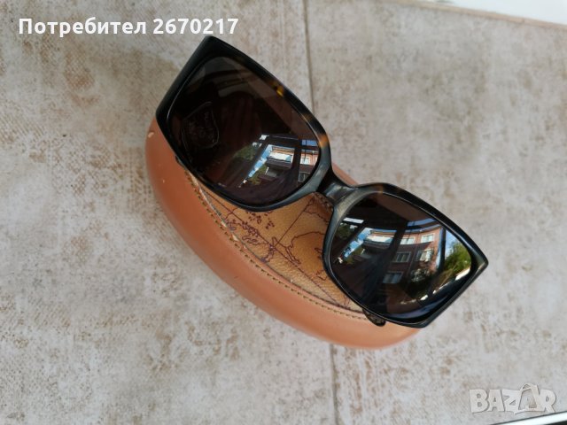 Оригинални винтиж слънчеви очила Alvero marini с кожени рамки, снимка 5 - Слънчеви и диоптрични очила - 33615536